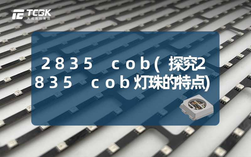 2835 cob(探究2835 cob灯珠的特点)